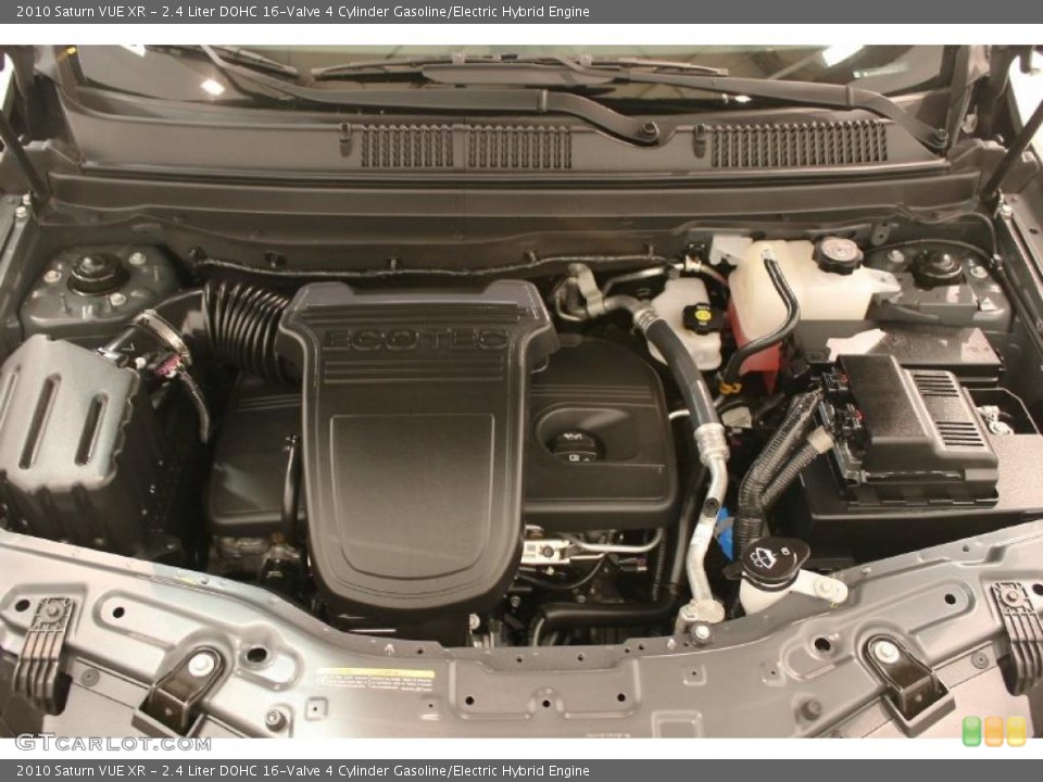 2.4 Liter DOHC 16-Valve 4 Cylinder Gasoline/Electric Hybrid 2010 Saturn VUE Engine