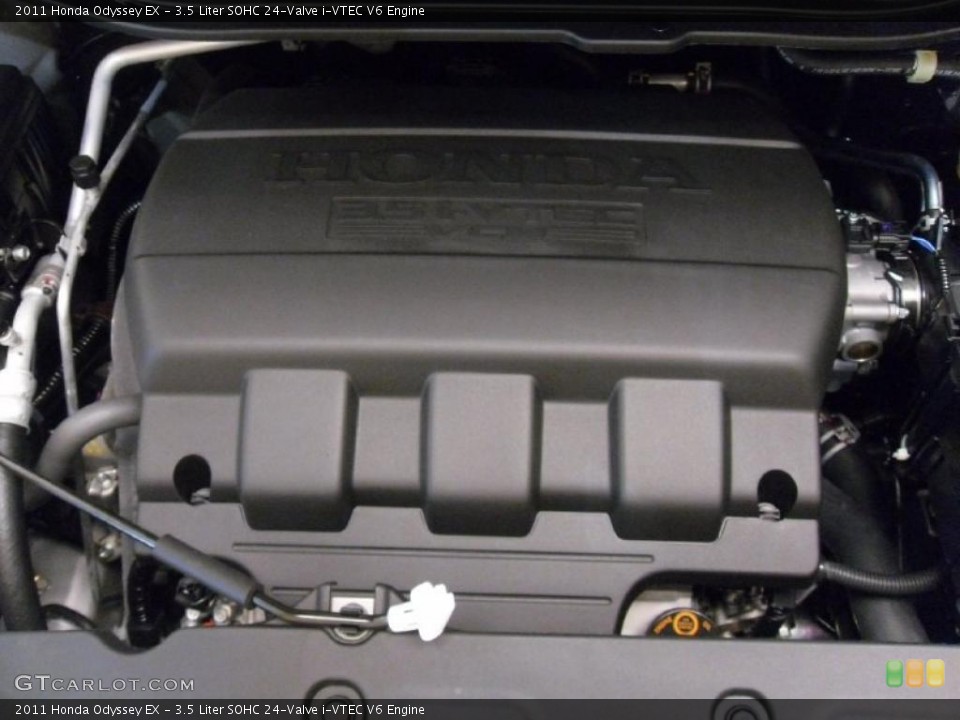 3.5 Liter SOHC 24-Valve i-VTEC V6 2011 Honda Odyssey Engine