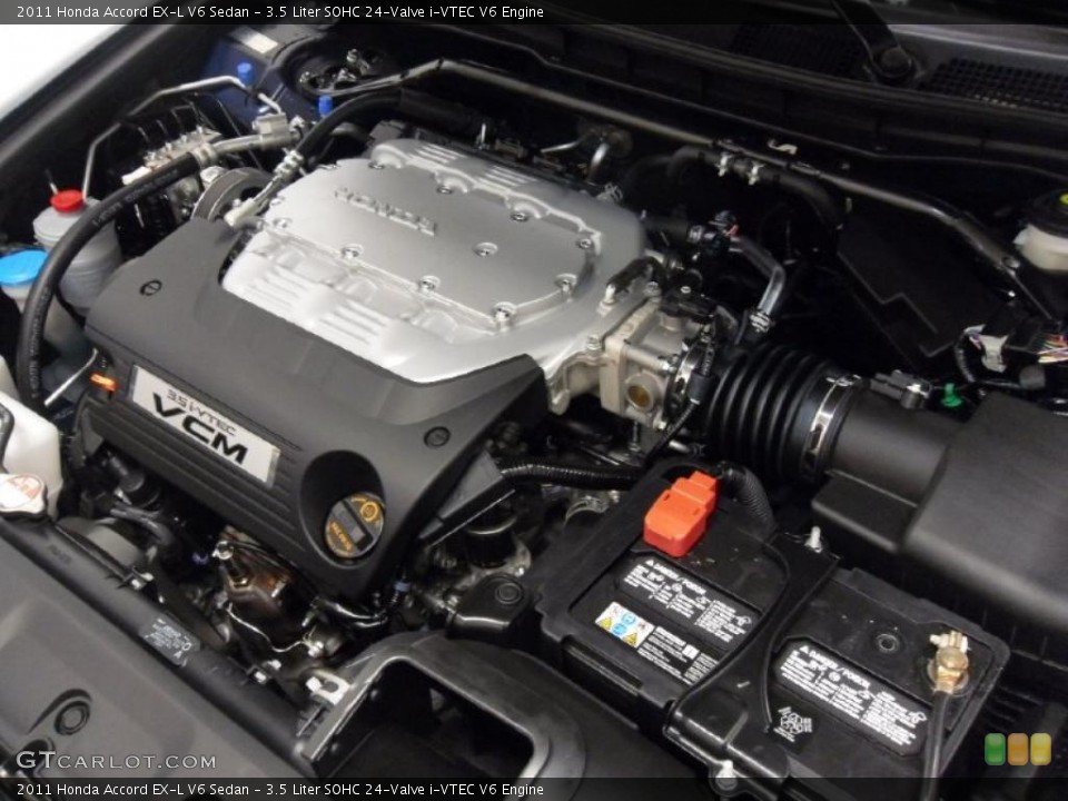 3.5 Liter SOHC 24-Valve i-VTEC V6 Engine for the 2011 Honda Accord #38712455