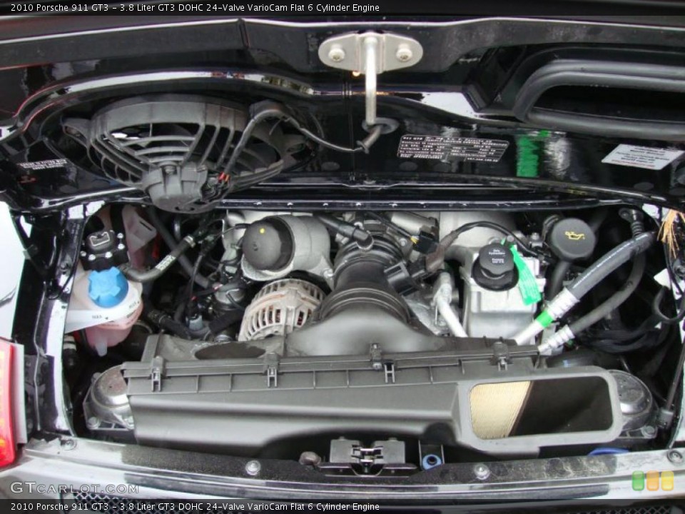 3.8 Liter GT3 DOHC 24-Valve VarioCam Flat 6 Cylinder Engine for the 2010 Porsche 911 #38717135