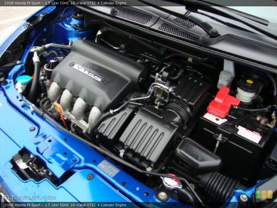 1.5 Liter SOHC 16-Valve VTEC 4 Cylinder Engine for the 2008 Honda Fit #38717947