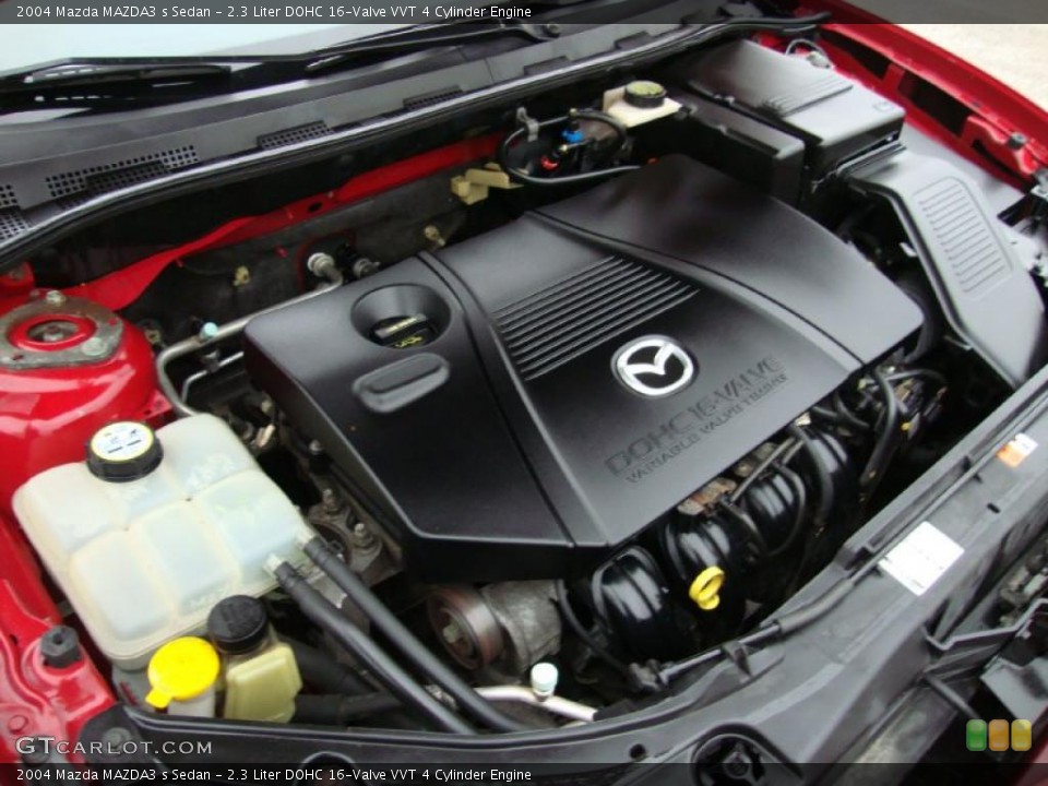 2.3 Liter DOHC 16-Valve VVT 4 Cylinder Engine for the 2004 Mazda MAZDA3 #38720455