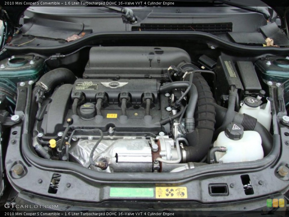 1.6 Liter Turbocharged DOHC 16-Valve VVT 4 Cylinder Engine for the 2010 Mini Cooper #38721195