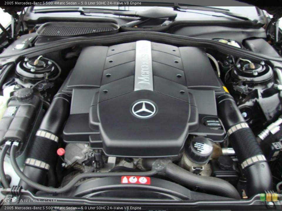 5.0 Liter SOHC 24-Valve V8 Engine for the 2005 Mercedes-Benz S #38723099