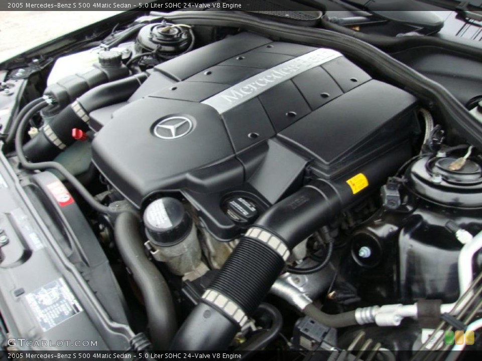 5.0 Liter SOHC 24-Valve V8 Engine for the 2005 Mercedes-Benz S #38723119