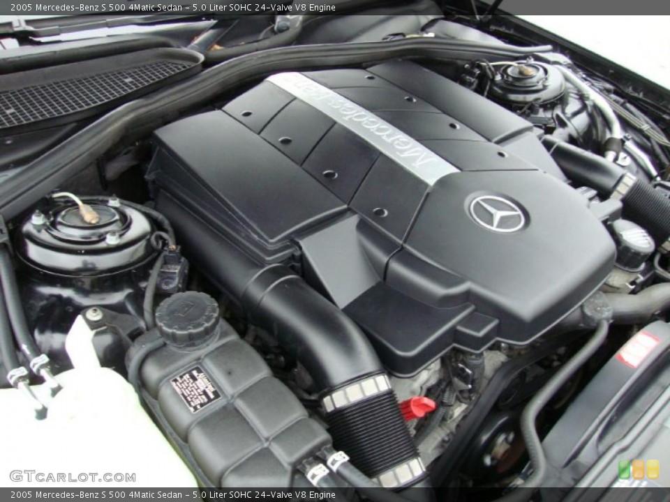 5.0 Liter SOHC 24-Valve V8 Engine for the 2005 Mercedes-Benz S #38723135
