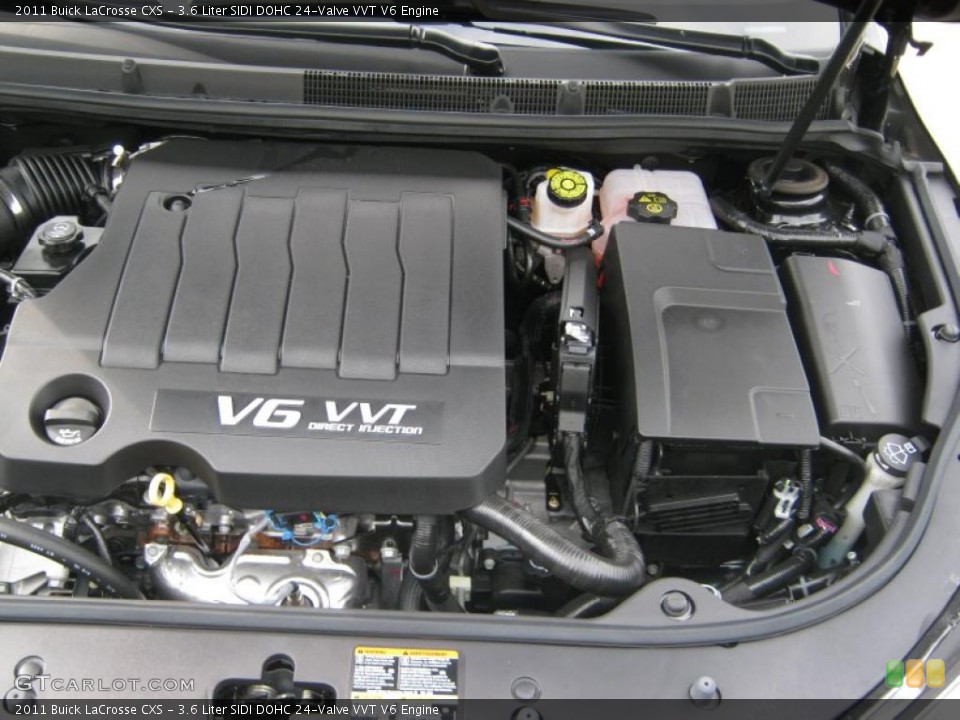 3.6 Liter SIDI DOHC 24-Valve VVT V6 Engine for the 2011 Buick LaCrosse #38723927