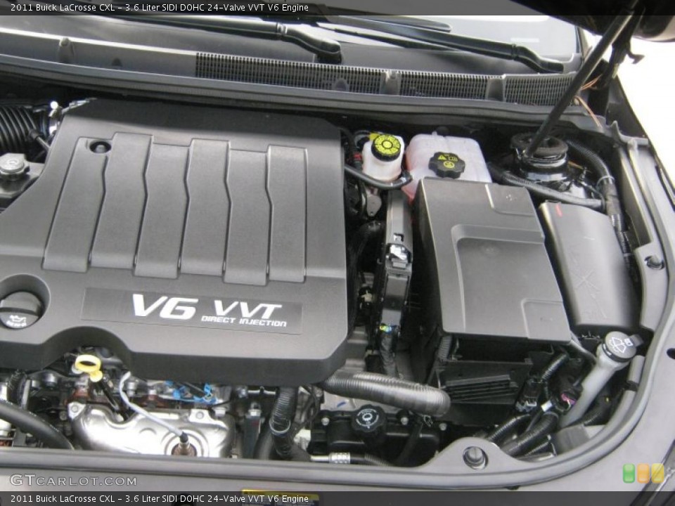 3.6 Liter SIDI DOHC 24-Valve VVT V6 Engine for the 2011 Buick LaCrosse #38724347
