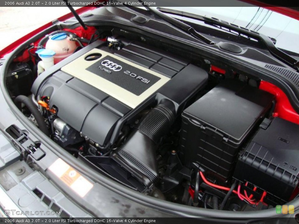 2.0 Liter FSI Turbocharged DOHC 16-Valve 4 Cylinder Engine for the 2006 Audi A3 #38724775
