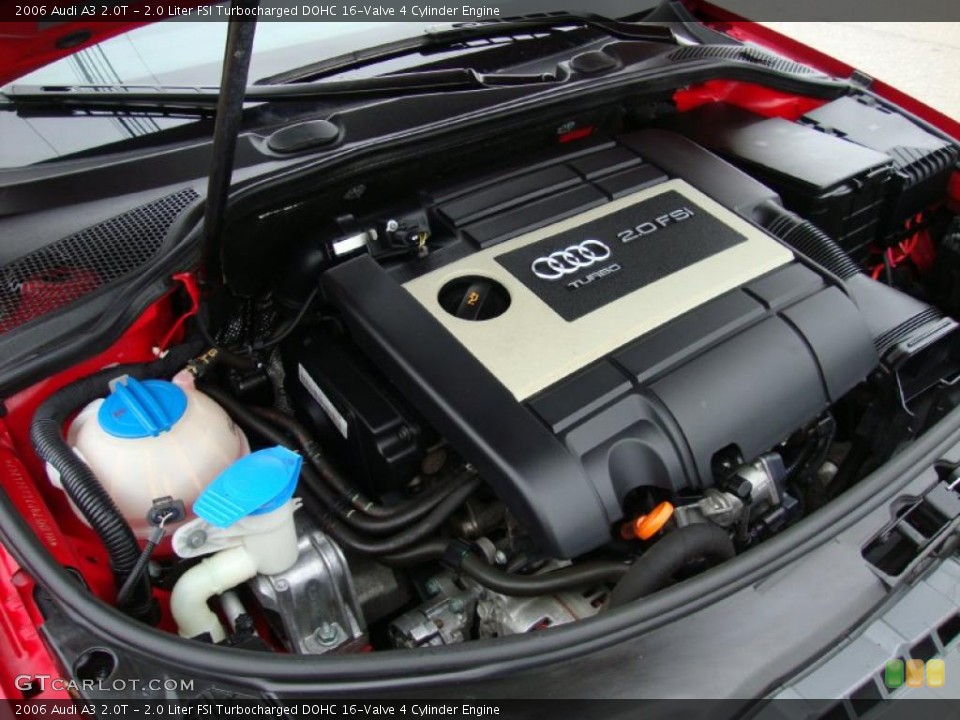2.0 Liter FSI Turbocharged DOHC 16-Valve 4 Cylinder Engine for the 2006 Audi A3 #38724795