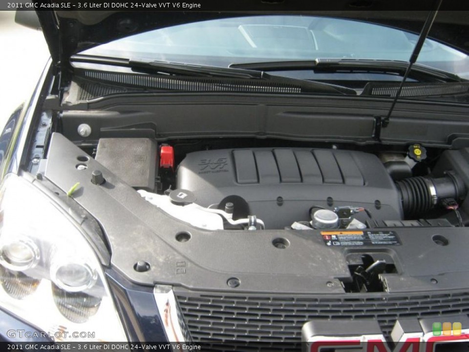 3.6 Liter DI DOHC 24-Valve VVT V6 Engine for the 2011 GMC Acadia #38728371
