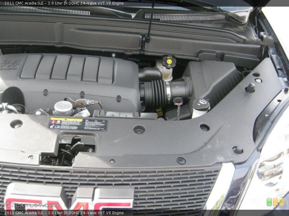 3.6 Liter DI DOHC 24-Valve VVT V6 Engine for the 2011 GMC Acadia #38728387
