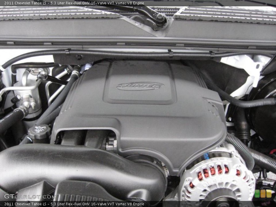 5.3 Liter Flex-Fuel OHV 16-Valve VVT Vortec V8 Engine for the 2011 Chevrolet Tahoe #38732451