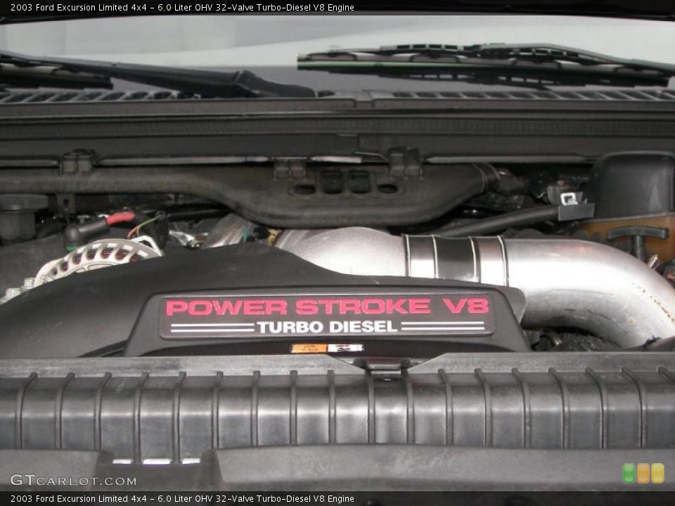 6.0 Liter OHV 32-Valve Turbo-Diesel V8 Engine for the 2003 Ford Excursion #38736337