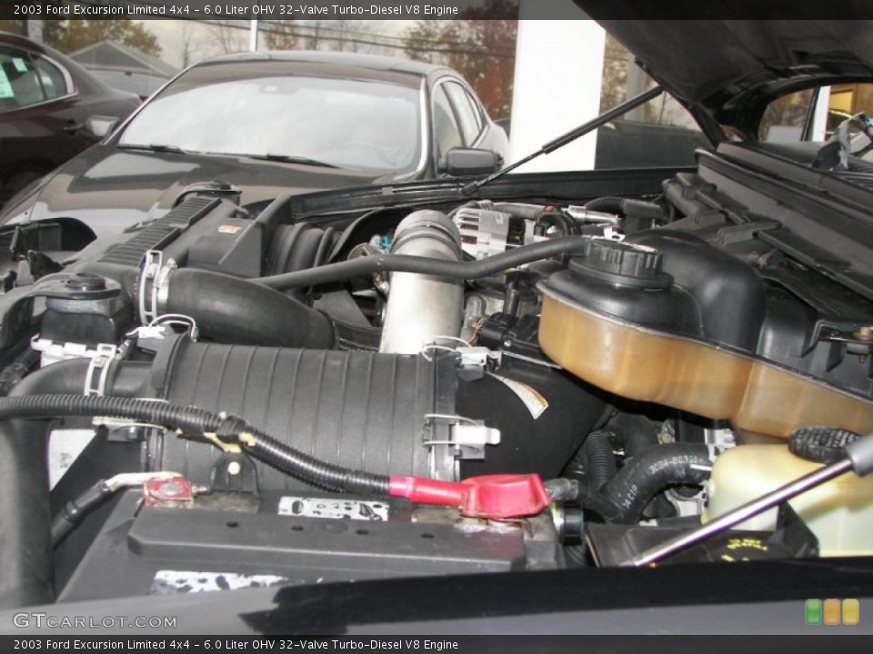 6.0 Liter OHV 32-Valve Turbo-Diesel V8 Engine for the 2003 Ford Excursion #38736349