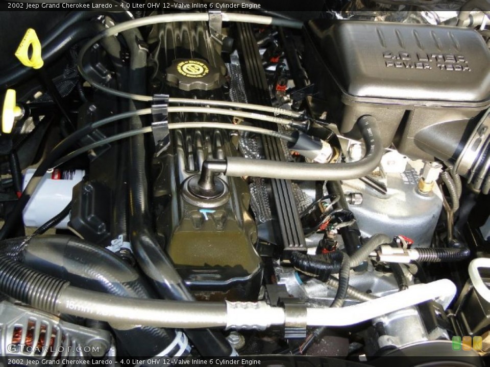 4.0 Liter OHV 12-Valve Inline 6 Cylinder Engine for the 2002 Jeep Grand Cherokee #38739919