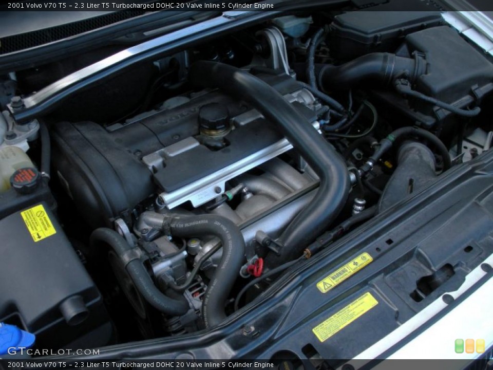 2.3 Liter T5 Turbocharged DOHC 20 Valve Inline 5 Cylinder Engine for the 2001 Volvo V70 #38742624