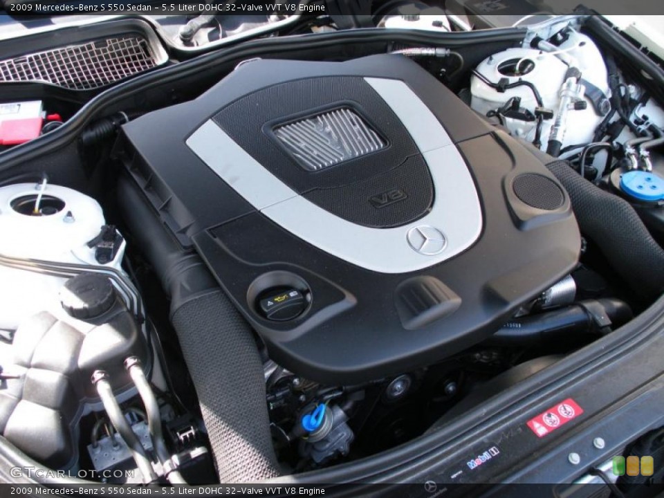 5.5 Liter DOHC 32-Valve VVT V8 Engine for the 2009 Mercedes-Benz S #38745112
