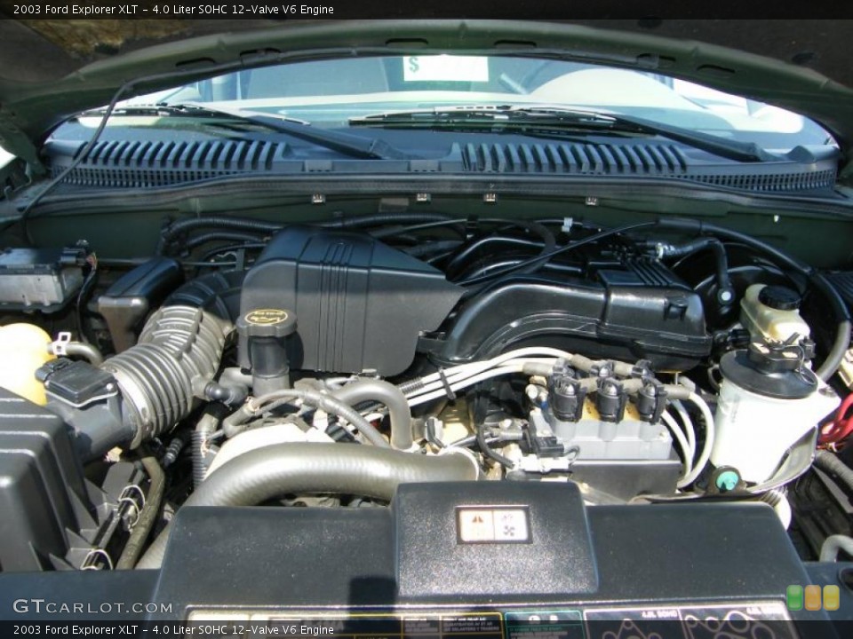 4.0 Liter SOHC 12-Valve V6 Engine for the 2003 Ford Explorer #38748244