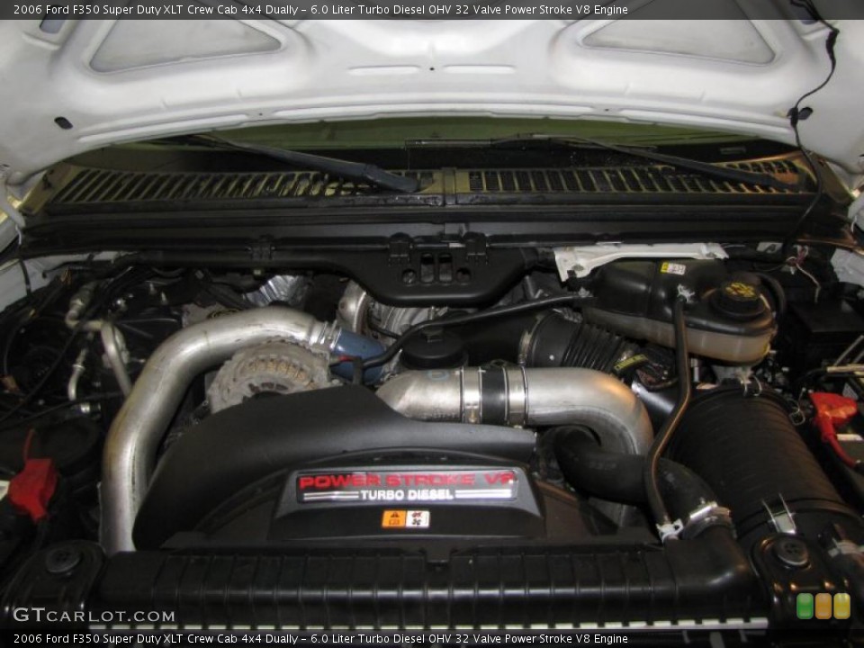 6.0 Liter Turbo Diesel OHV 32 Valve Power Stroke V8 Engine for the 2006 Ford F350 Super Duty #38749084