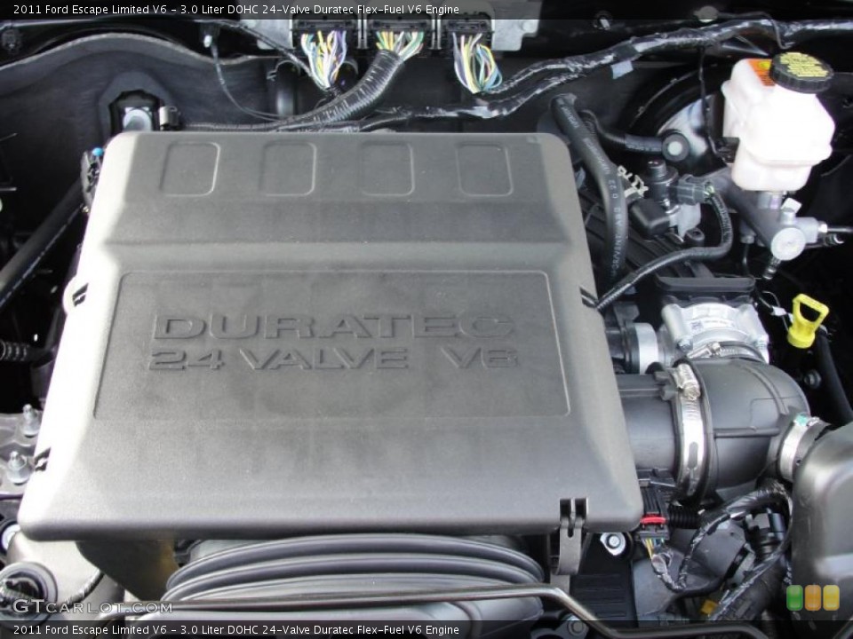 3.0 Liter DOHC 24-Valve Duratec Flex-Fuel V6 Engine for the 2011 Ford Escape #38750044