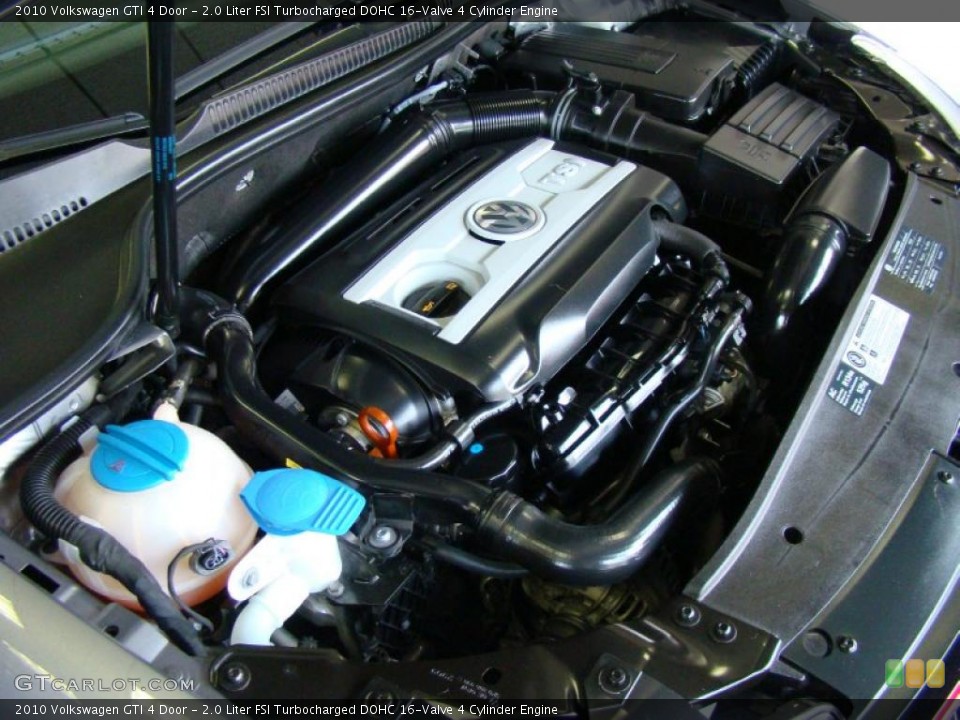 2.0 Liter FSI Turbocharged DOHC 16-Valve 4 Cylinder Engine for the 2010 Volkswagen GTI #38750336