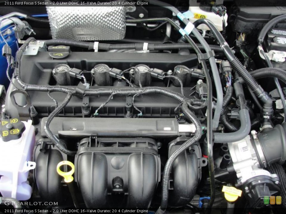 2.0 Liter DOHC 16-Valve Duratec 20 4 Cylinder Engine for the 2011 Ford Focus #38754468