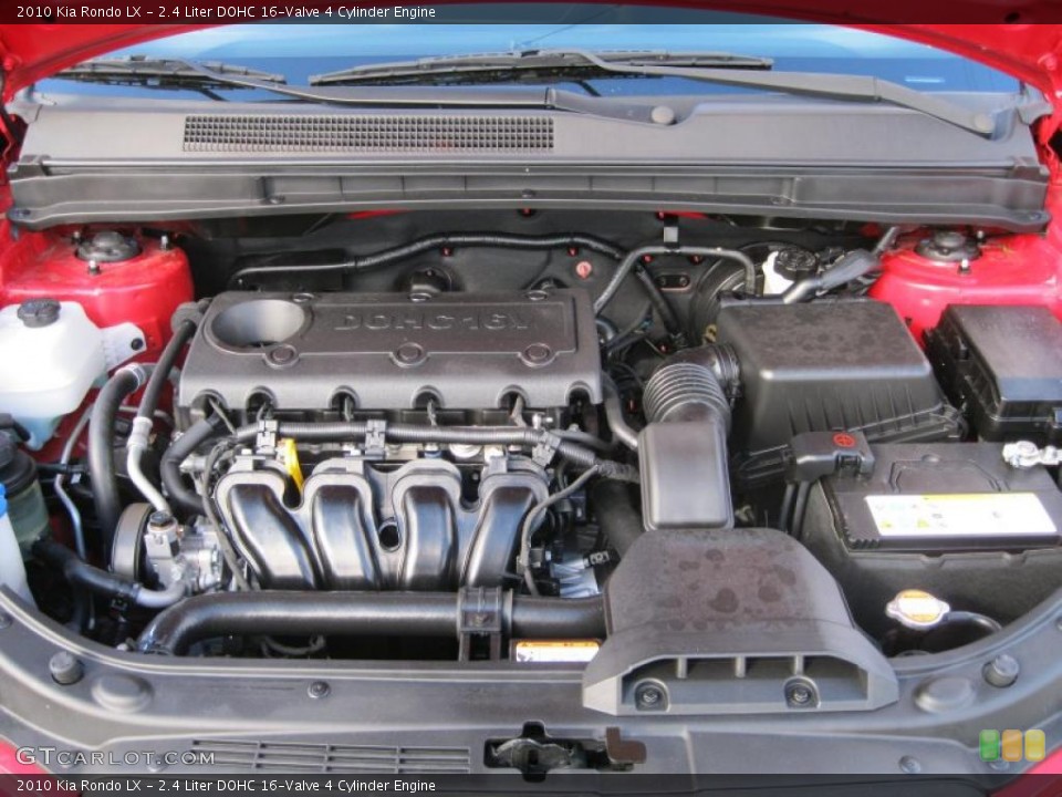 2.4 Liter DOHC 16-Valve 4 Cylinder Engine for the 2010 Kia Rondo #38760820