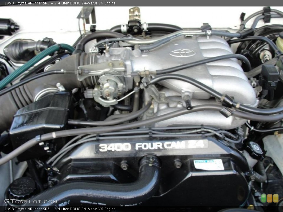 3.4 Liter DOHC 24-Valve V6 Engine for the 1998 Toyota 4Runner #38762812