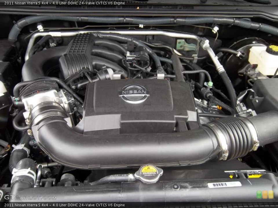 4.0 Liter DOHC 24-Valve CVTCS V6 Engine for the 2011 Nissan Xterra #38765213