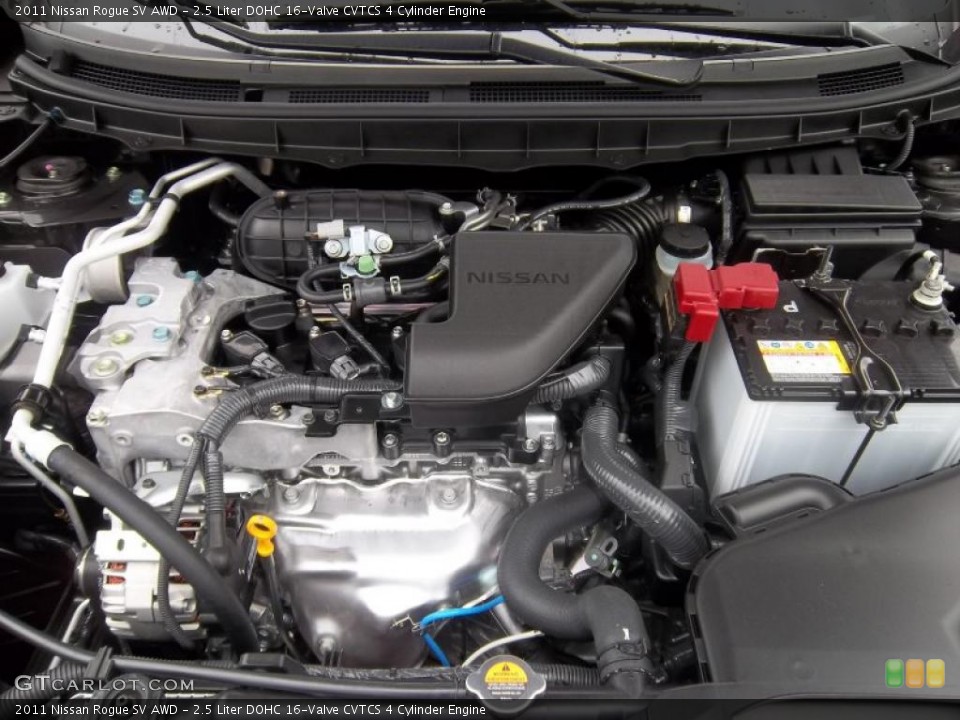 2.5 Liter DOHC 16-Valve CVTCS 4 Cylinder Engine for the 2011 Nissan Rogue #38766359