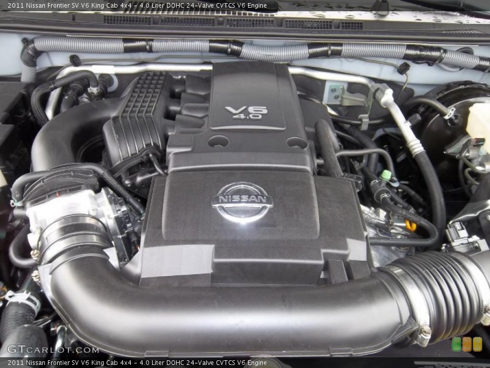 4.0 Liter DOHC 24-Valve CVTCS V6 Engine for the 2011 Nissan Frontier #38767155