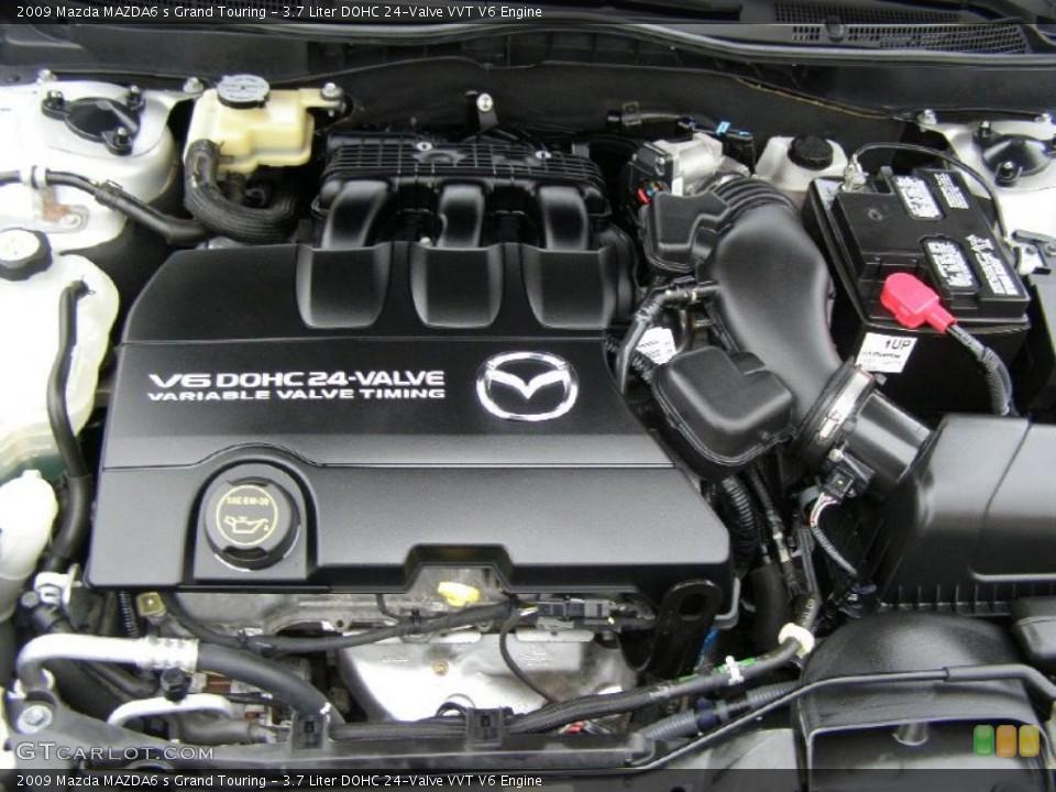 3.7 Liter DOHC 24-Valve VVT V6 Engine for the 2009 Mazda MAZDA6 #38767159