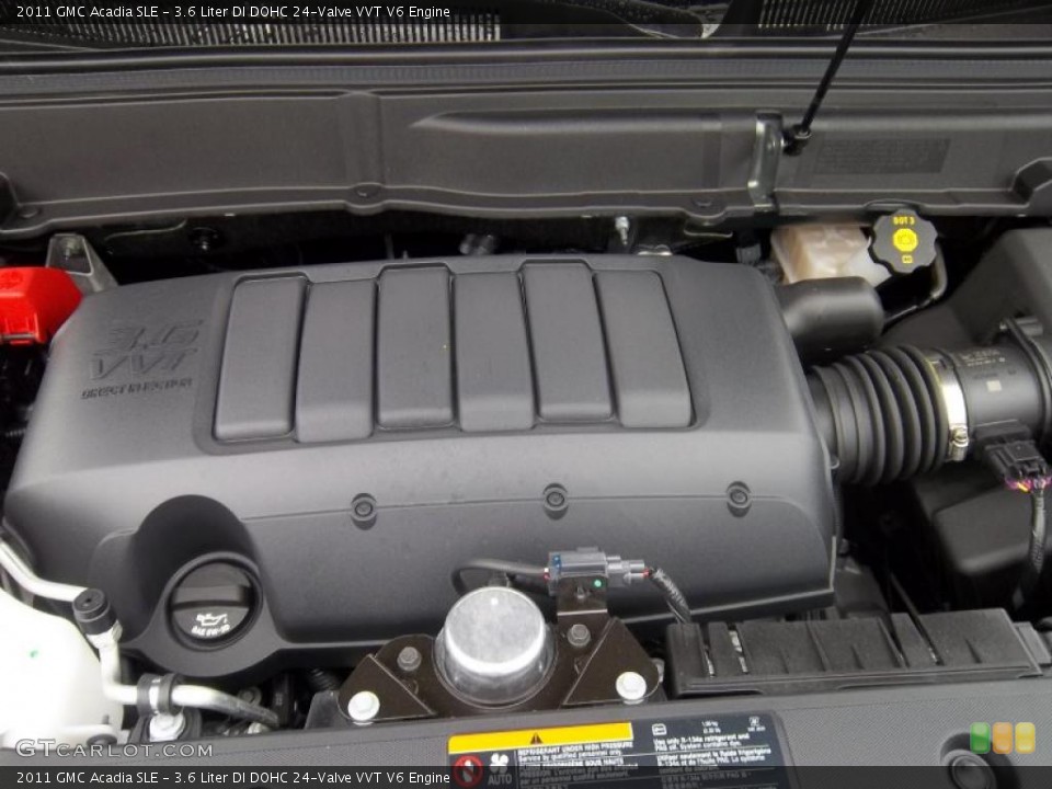 3.6 Liter DI DOHC 24-Valve VVT V6 Engine for the 2011 GMC Acadia #38768443