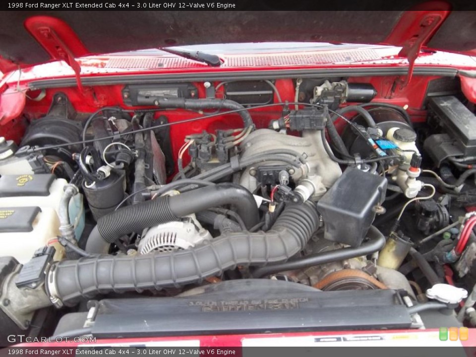 3.0 Liter OHV 12-Valve V6 Engine for the 1998 Ford Ranger #38770218