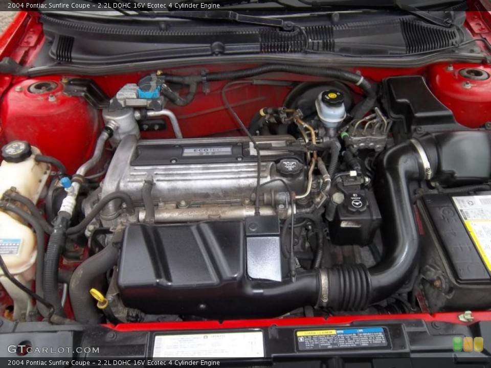 2.2L DOHC 16V Ecotec 4 Cylinder Engine for the 2004 Pontiac Sunfire #38770646