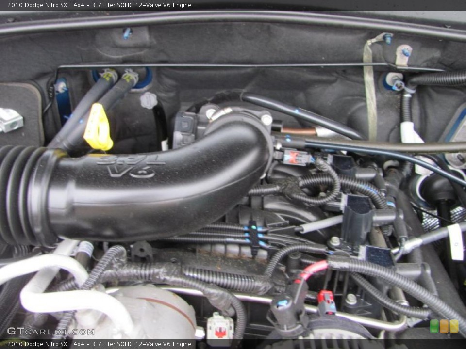 3.7 Liter SOHC 12-Valve V6 Engine for the 2010 Dodge Nitro #38772182