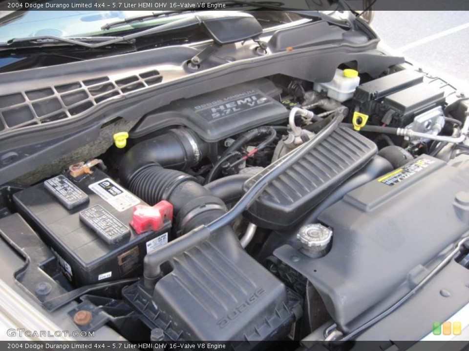 5.7 Liter HEMI OHV 16-Valve V8 Engine for the 2004 Dodge Durango #38774275