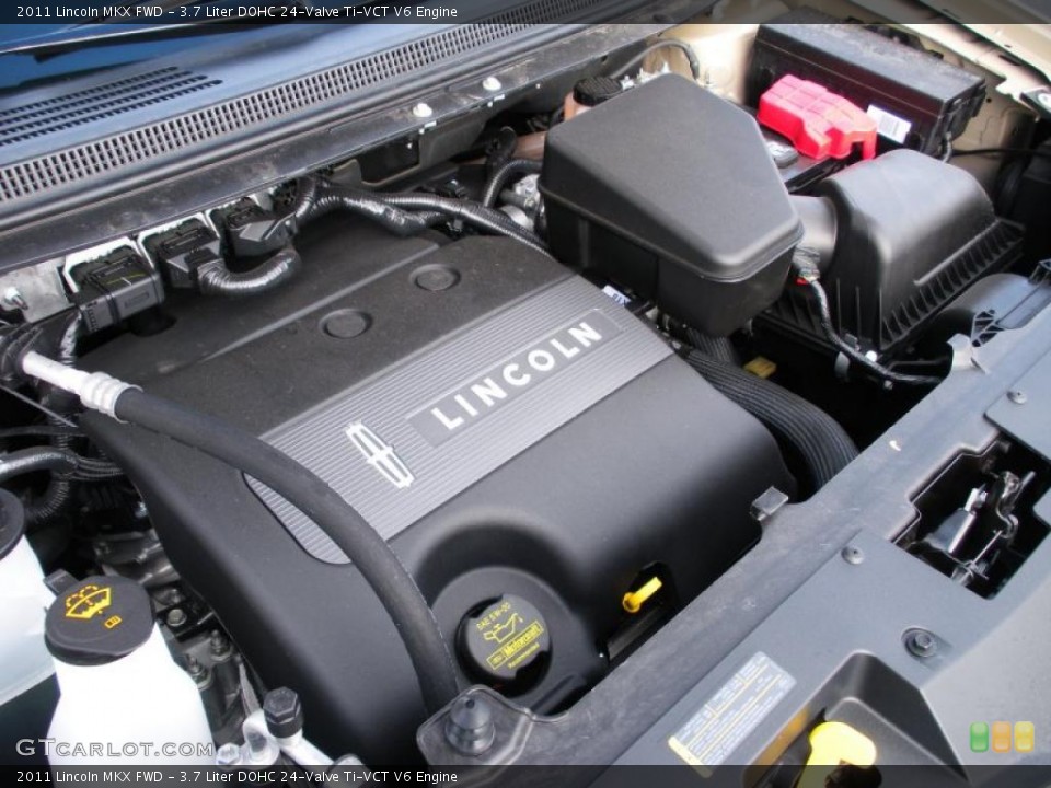 3.7 Liter DOHC 24-Valve Ti-VCT V6 Engine for the 2011 Lincoln MKX #38776335