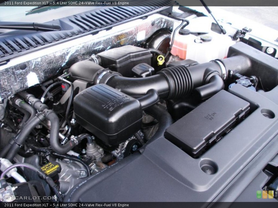 5.4 Liter SOHC 24-Valve Flex-Fuel V8 Engine for the 2011 Ford Expedition #38776463