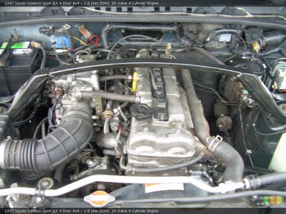 1.8 Liter DOHC 16-Valve 4 Cylinder Engine for the 1997 Suzuki Sidekick #38779920