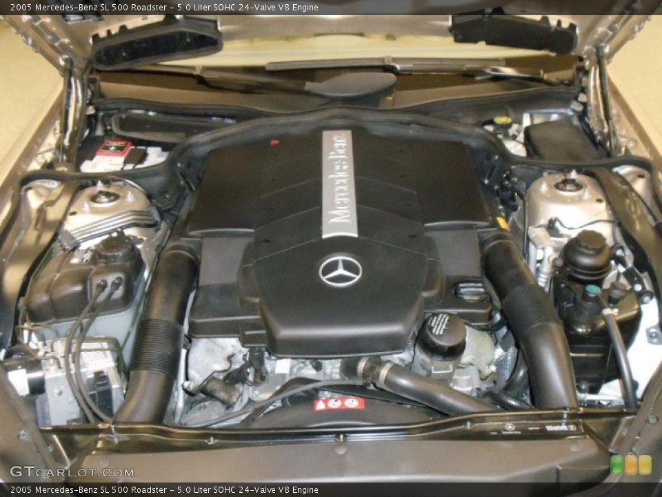 5.0 Liter SOHC 24-Valve V8 Engine for the 2005 Mercedes-Benz SL #38782077