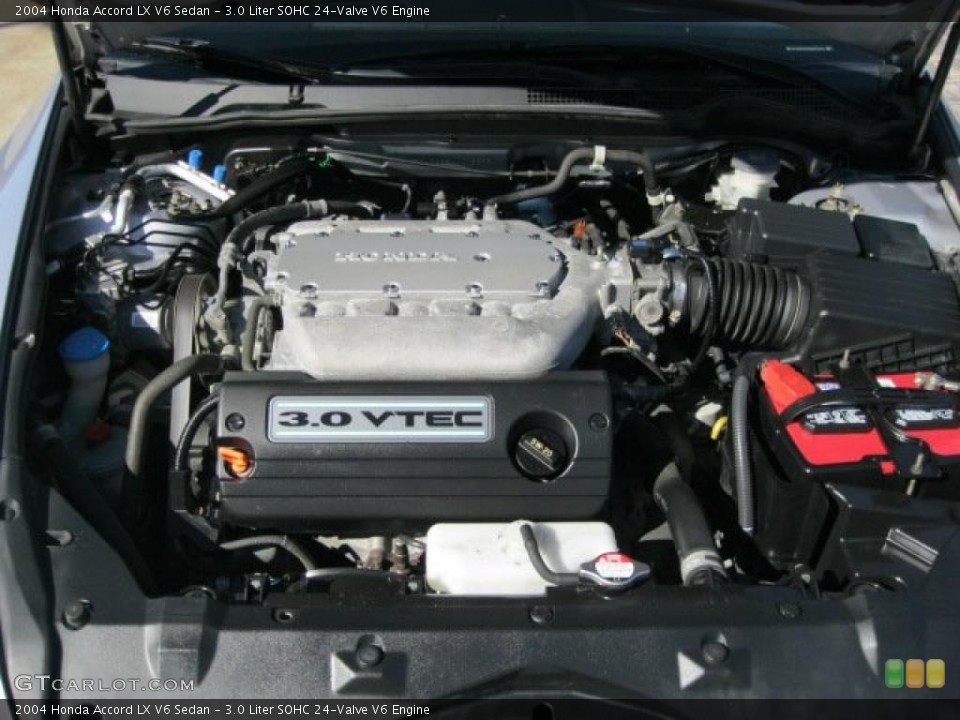 3.0 Liter SOHC 24-Valve V6 Engine for the 2004 Honda Accord #38795915
