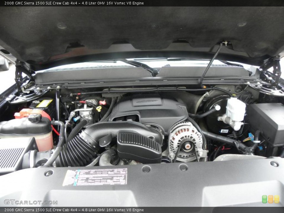 4.8 Liter OHV 16V Vortec V8 Engine for the 2008 GMC Sierra 1500 #38796060