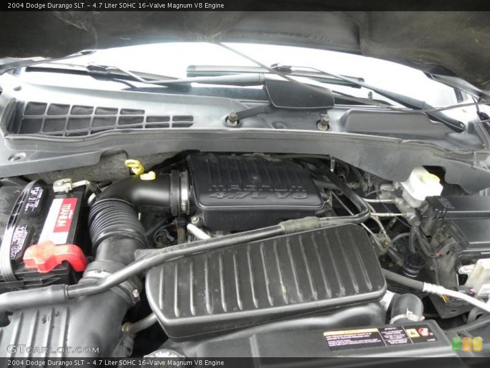 4.7 Liter SOHC 16-Valve Magnum V8 Engine for the 2004 Dodge Durango #38796731