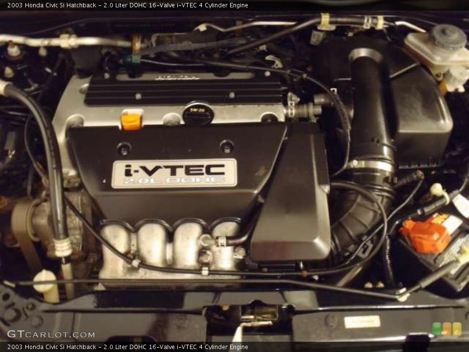 2.0 Liter DOHC 16-Valve i-VTEC 4 Cylinder Engine for the 2003 Honda Civic #38797975