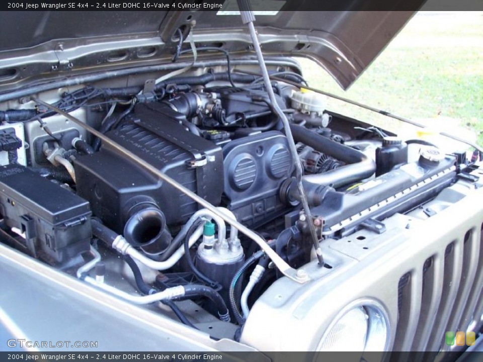 2.4 Liter DOHC 16-Valve 4 Cylinder Engine for the 2004 Jeep Wrangler #38799503