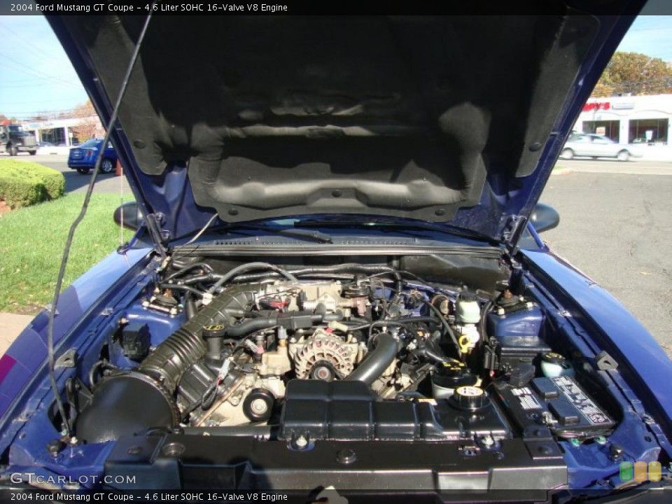 4.6 Liter SOHC 16-Valve V8 Engine for the 2004 Ford Mustang #38807608