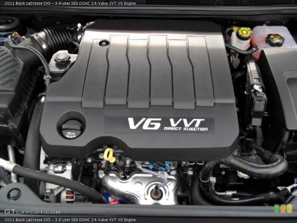 3.6 Liter SIDI DOHC 24-Valve VVT V6 Engine for the 2011 Buick LaCrosse #38810092
