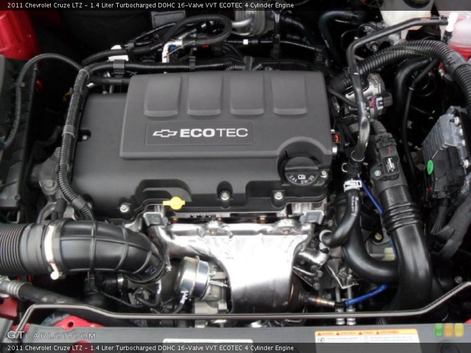 1.4 Liter Turbocharged DOHC 16-Valve VVT ECOTEC 4 Cylinder Engine for the 2011 Chevrolet Cruze #38811664